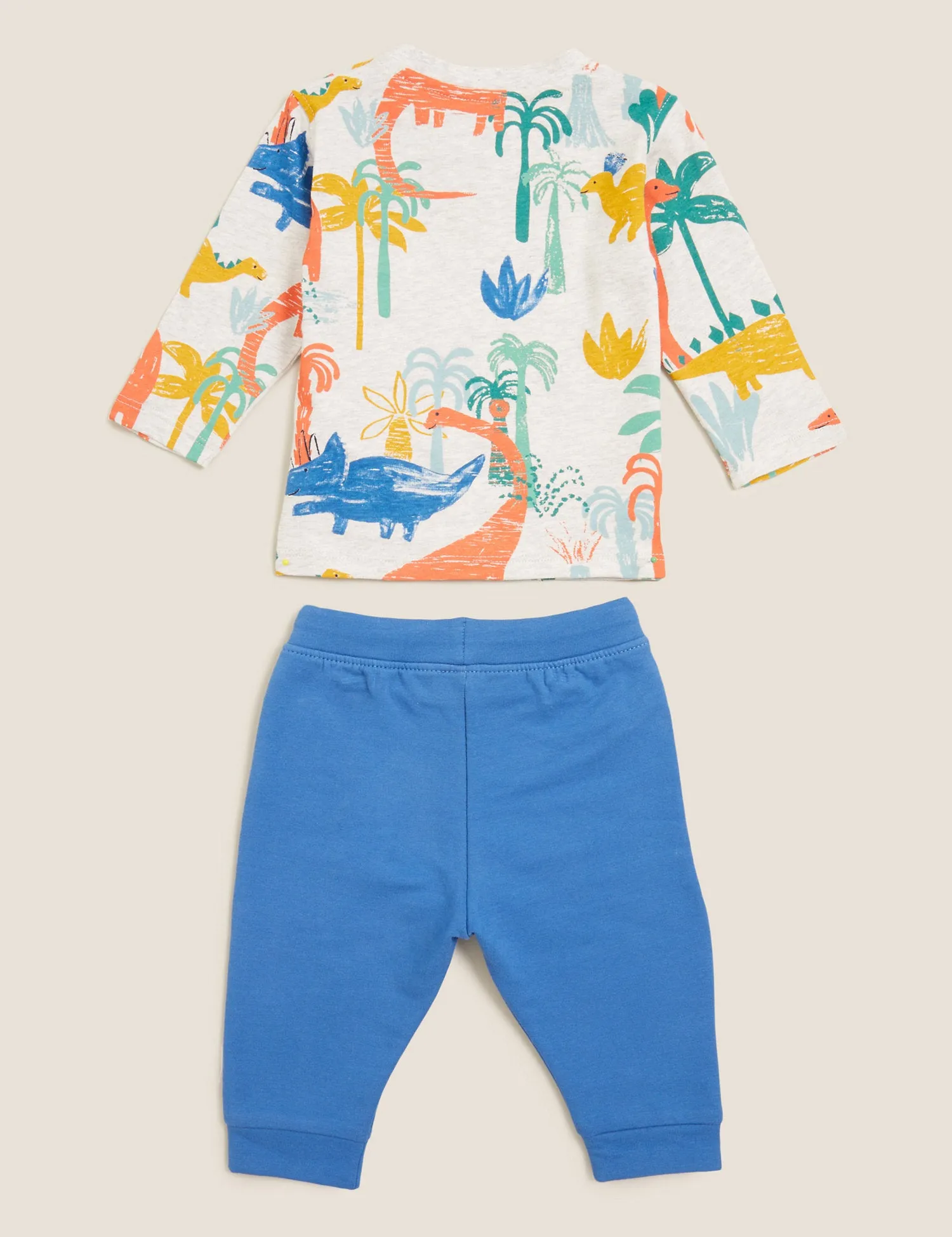 2pc Cotton Dinosaur Outfit