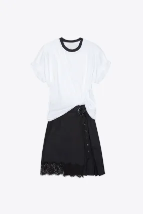 3.1 x Shopbop Combo Tee Mini Dress with Lace