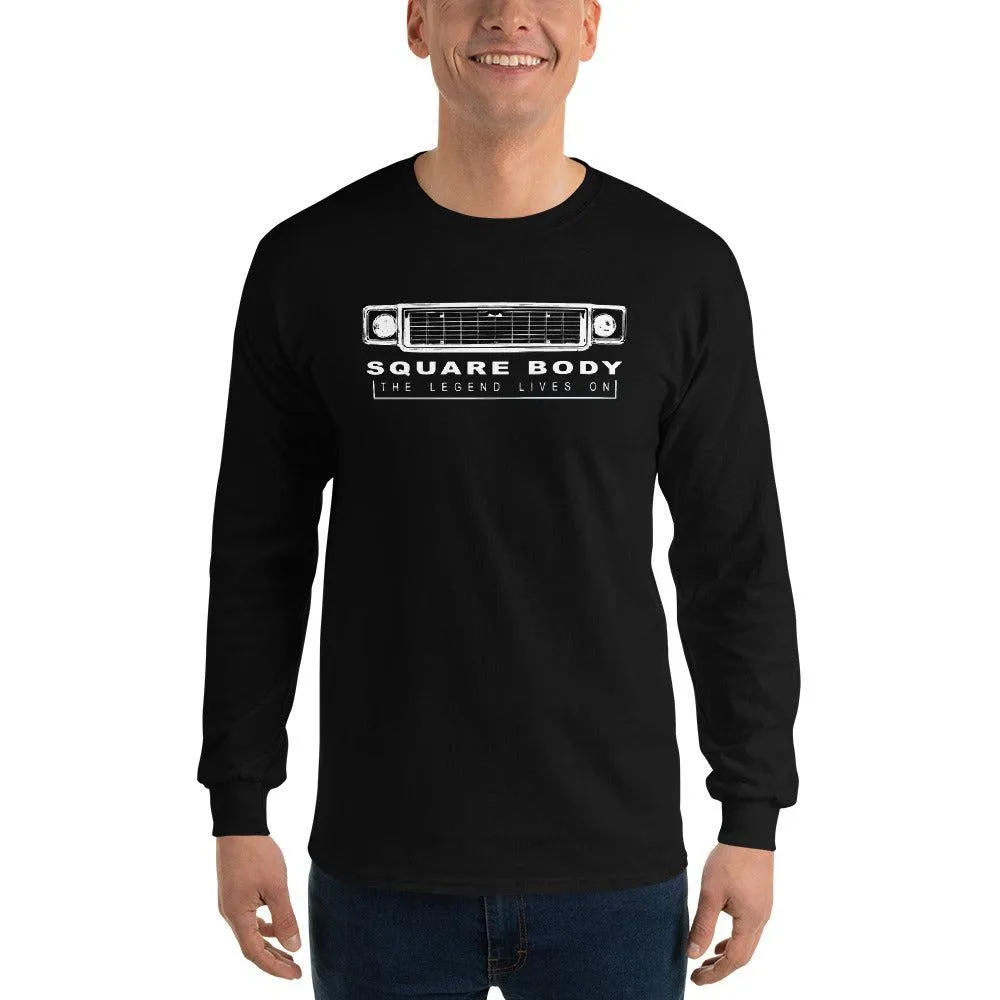 70s Square Body Long Sleeve T-Shirt -The Legend Lives On