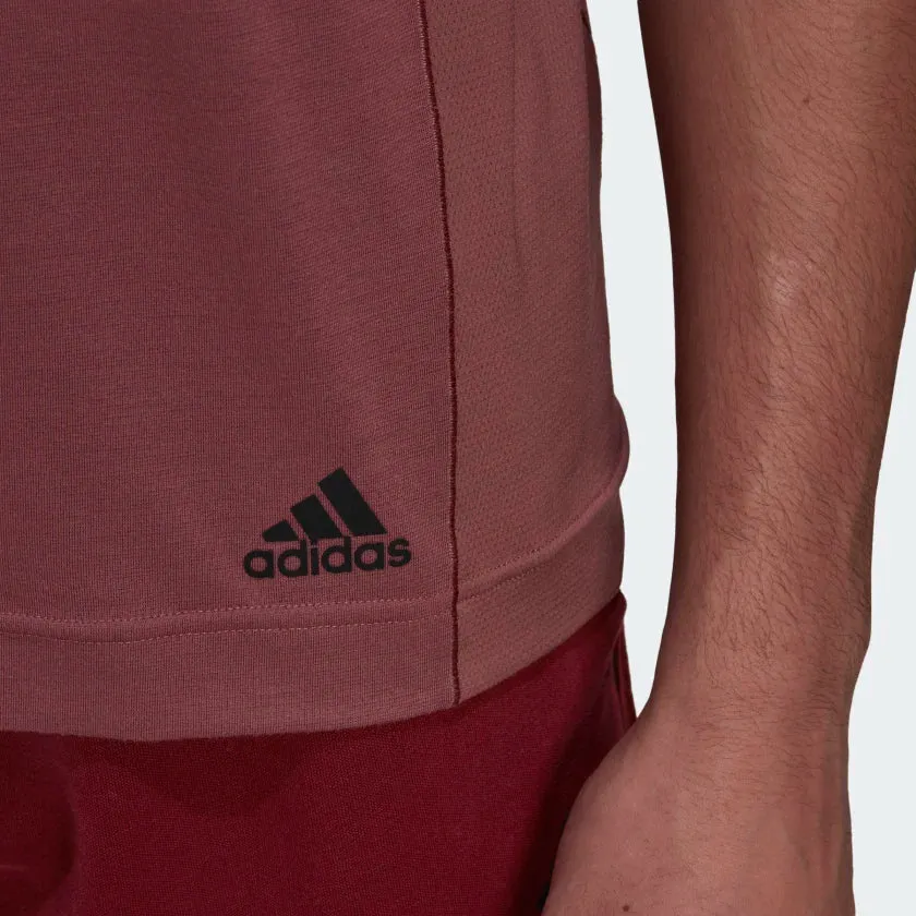 Adidas Men's Yoga Training Tshirt -Maroon