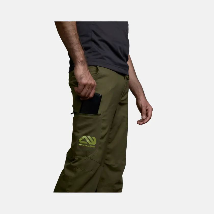 Adventure Worx Kokthang Men’s Outdoor Trousers -Olive Green