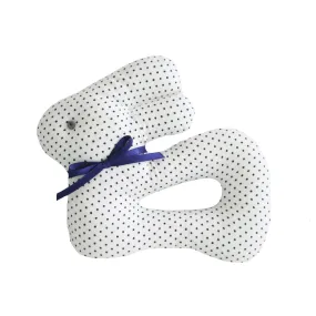 Alimrose - My First Bunny Rattle - Navy Spot