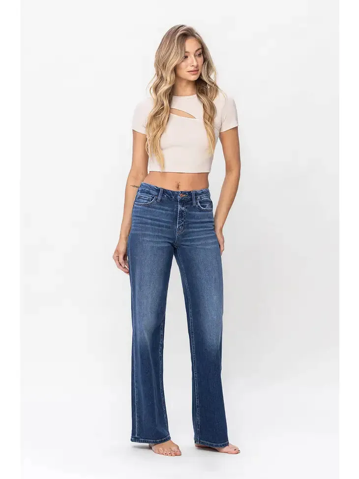 Alpena High Rise Loose Fit Denim