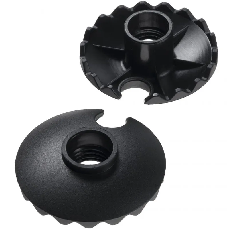 Alpinus Plates for Trekking Poles - Black