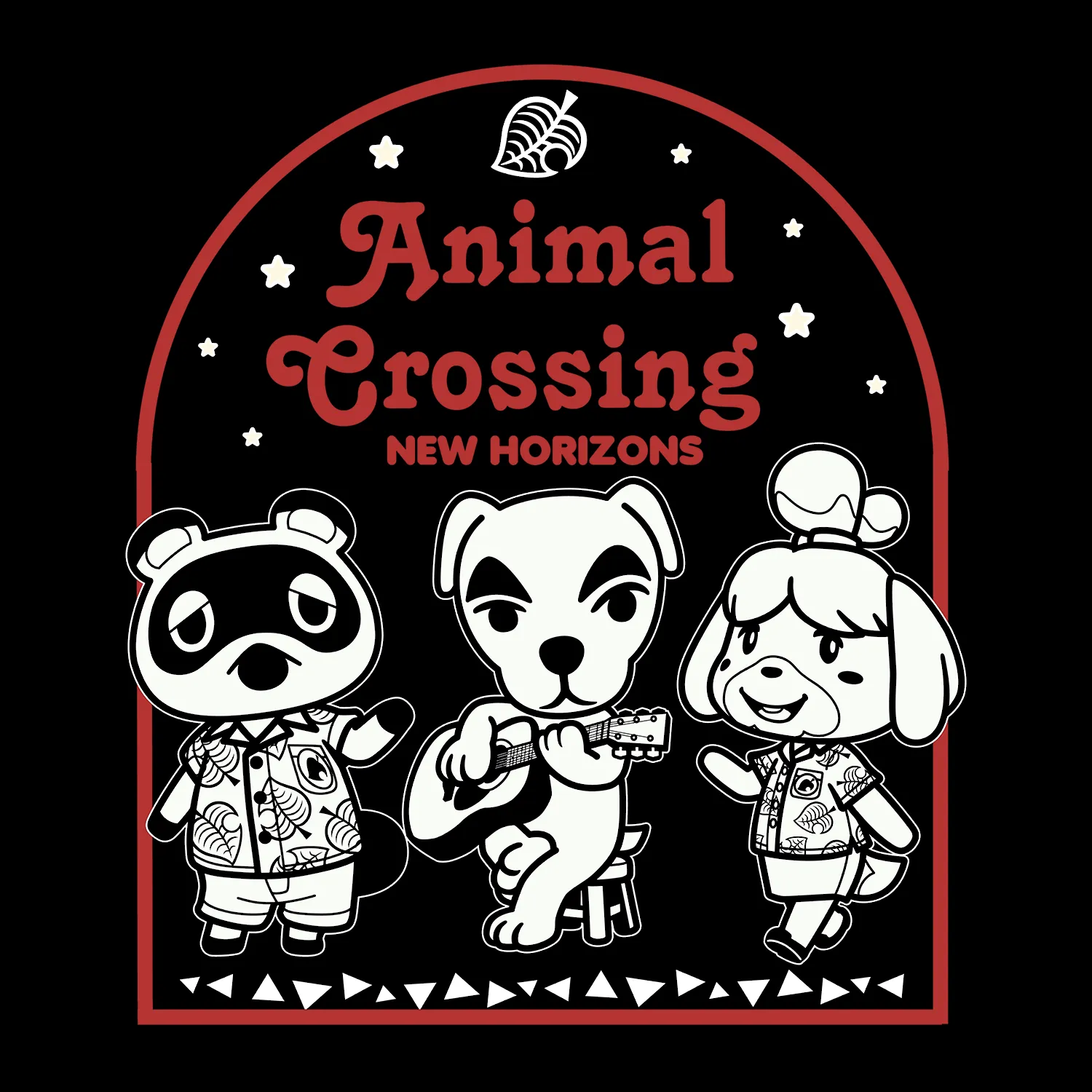 Animal Crossing - Tom Nook K.K. Isabelle Tee