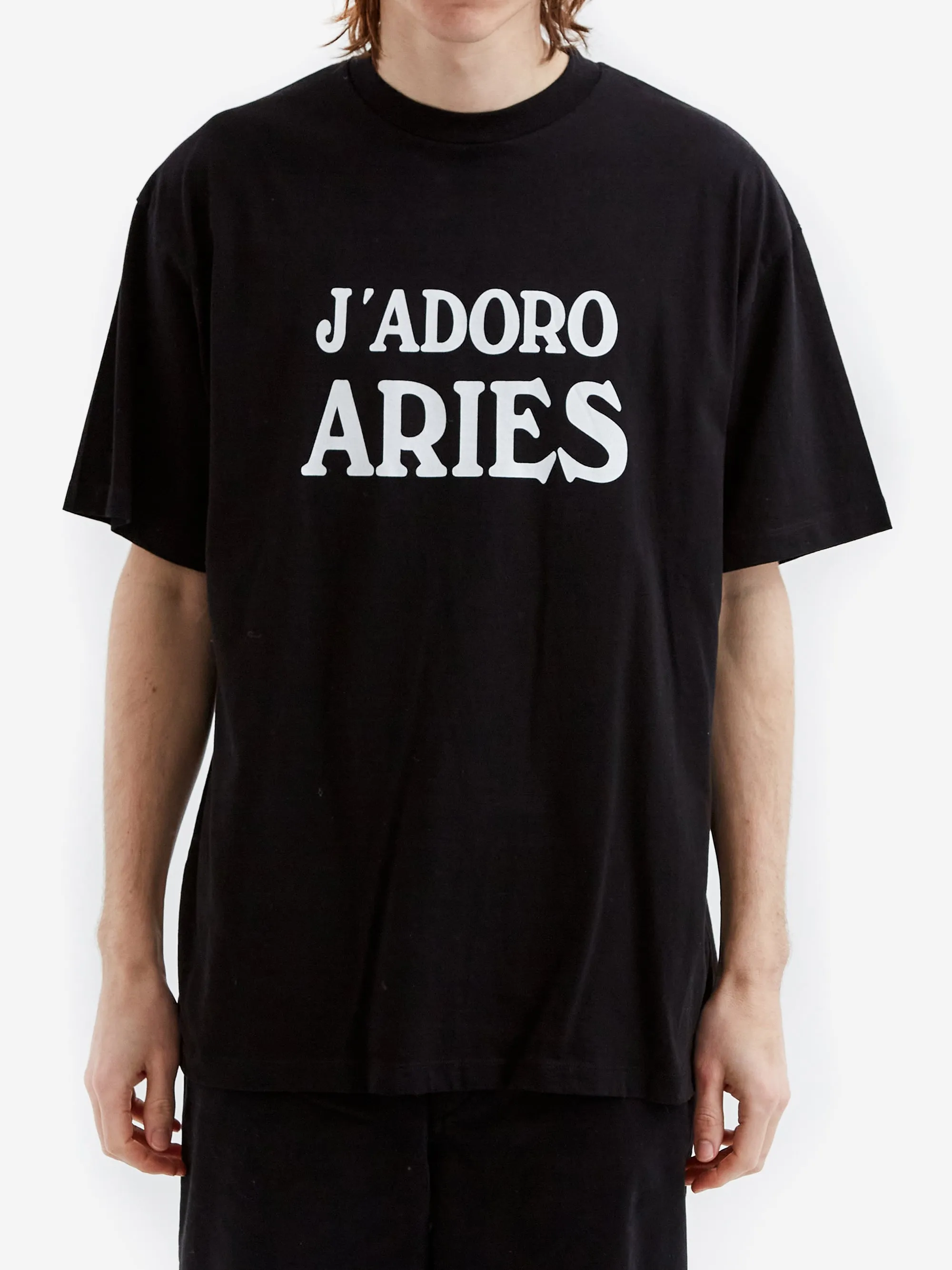 Aries J'adoro Aries SS Tee - Black