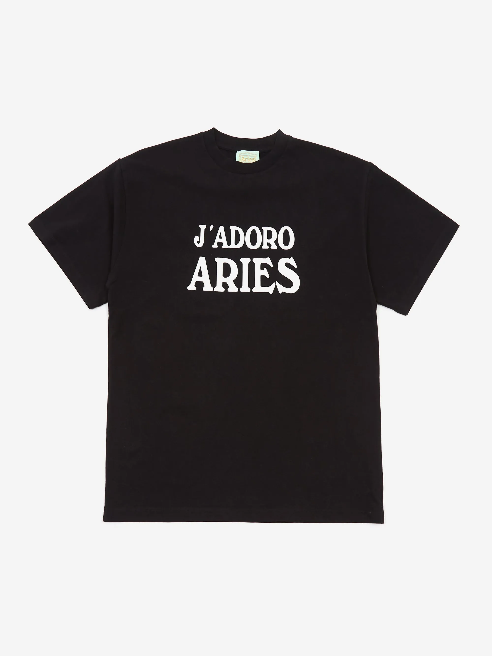 Aries J'adoro Aries SS Tee - Black