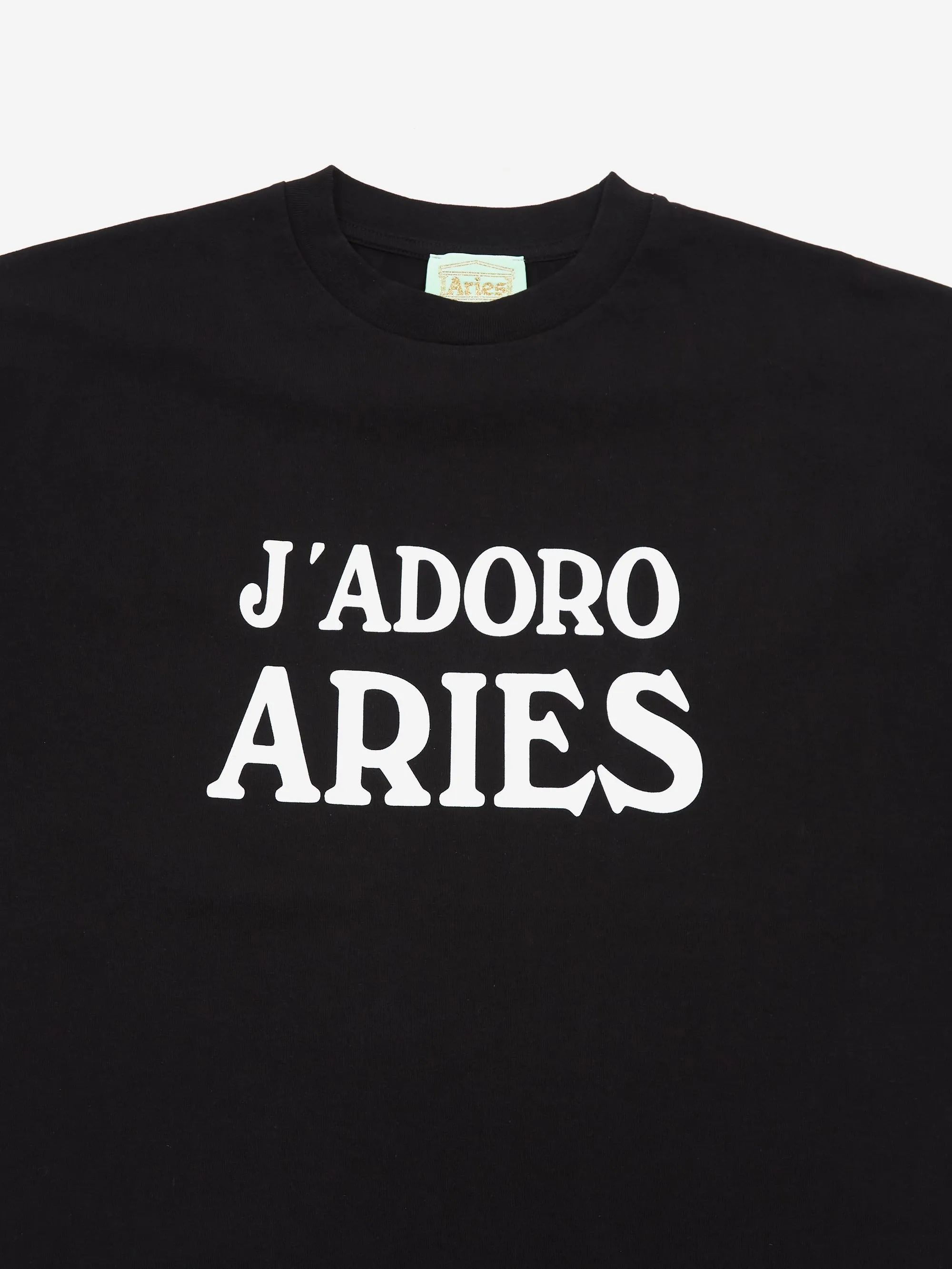 Aries J'adoro Aries SS Tee - Black