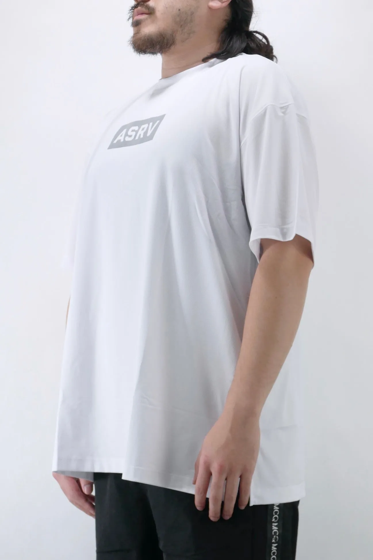 ASRV Silver-Lite™ 2.0 Oversized Tee - White