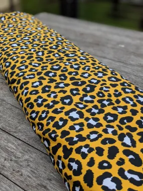 Australian made Leggings/Pants/Tights (Adult - Yellow Leopard)