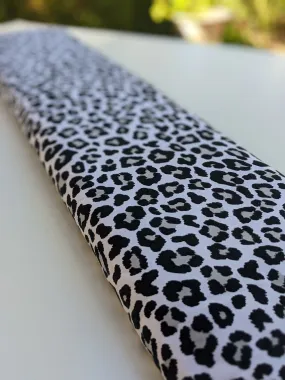 Australian made Organic Leggings/Pants/Tights (Adult - White Leopard)