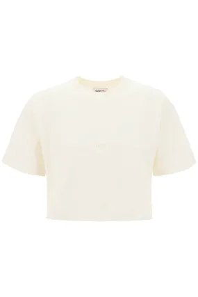 AUTRY boxy t-shirt with debossed logo