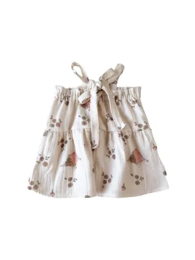 Baby muslin dress / boho camp - girls