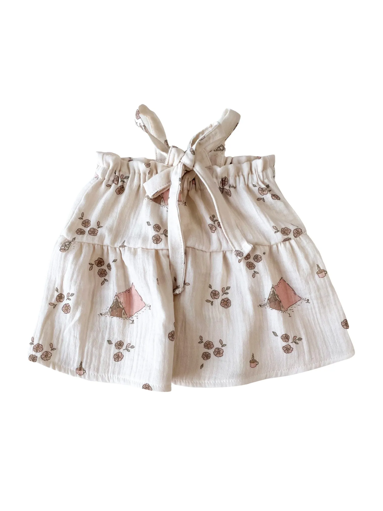 Baby muslin dress / boho camp - girls