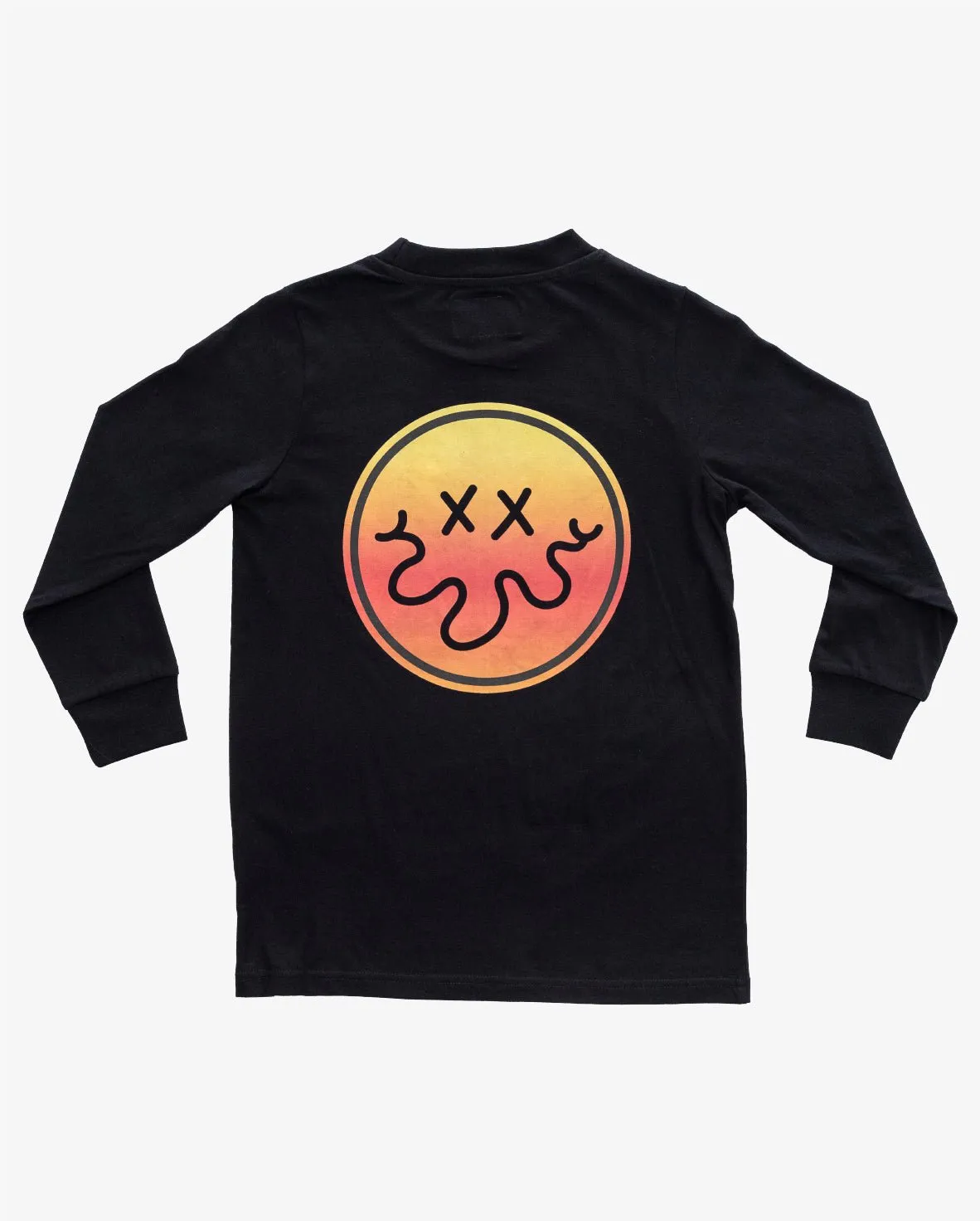 Band of Boys Black Gradient Smile Longsleeve Tee