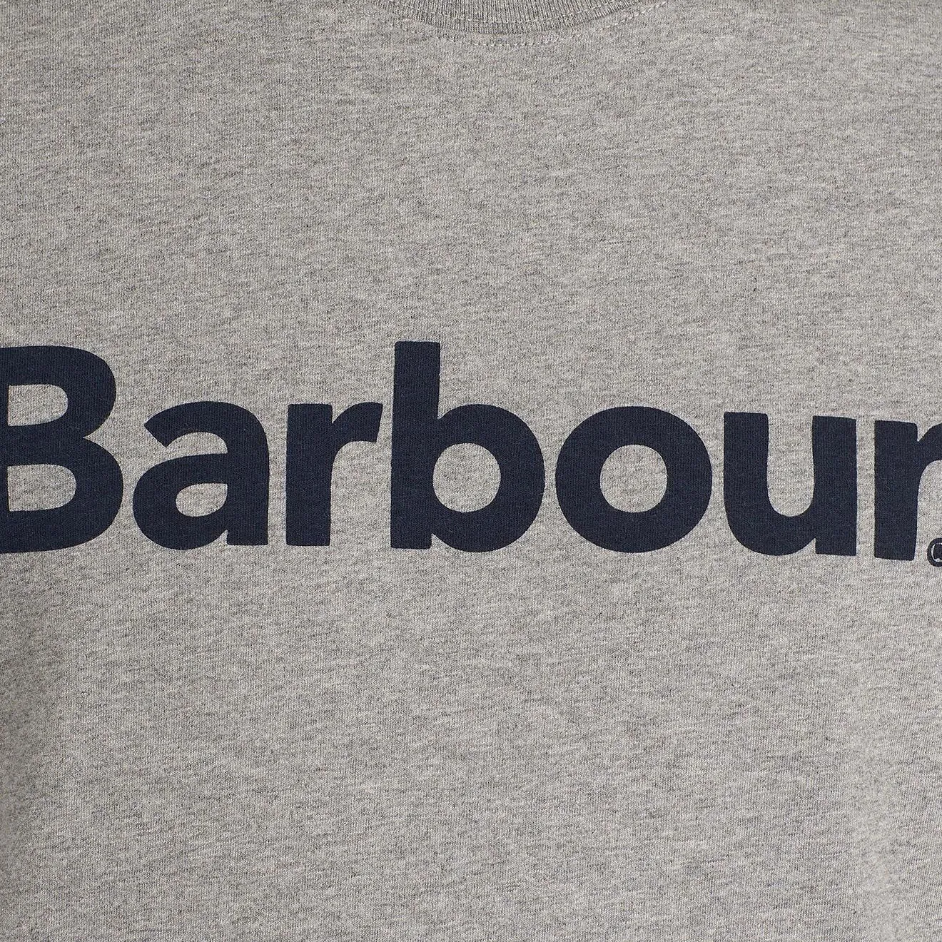 Barbour Logo T-Shirt Grey Marl