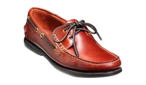 Barker Wallis Moccasin Shoe -  Brown Calf