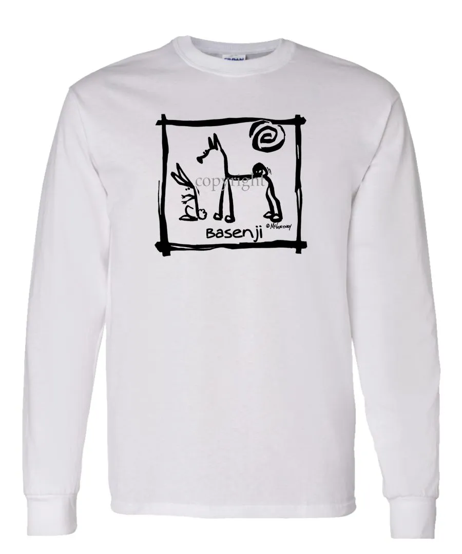 Basenji - Cavern Canine - Long Sleeve T-Shirt