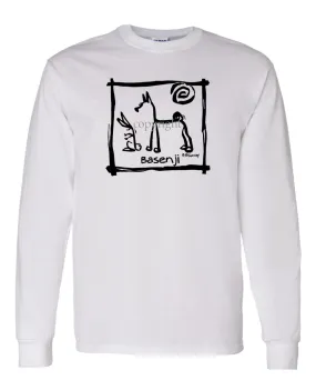 Basenji - Cavern Canine - Long Sleeve T-Shirt