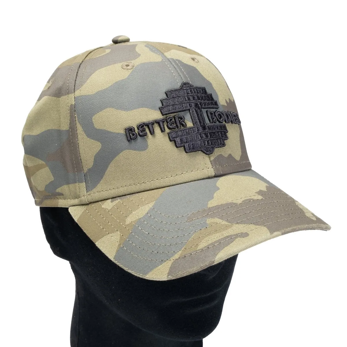 Better Bodies BB Baseball Cap - Green Camo