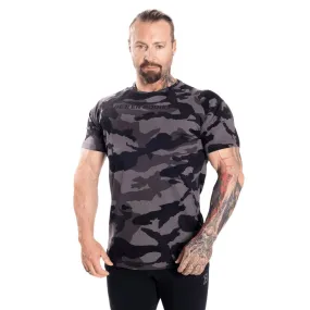 Better Bodies Gym Tapered Tee - Dark Camo