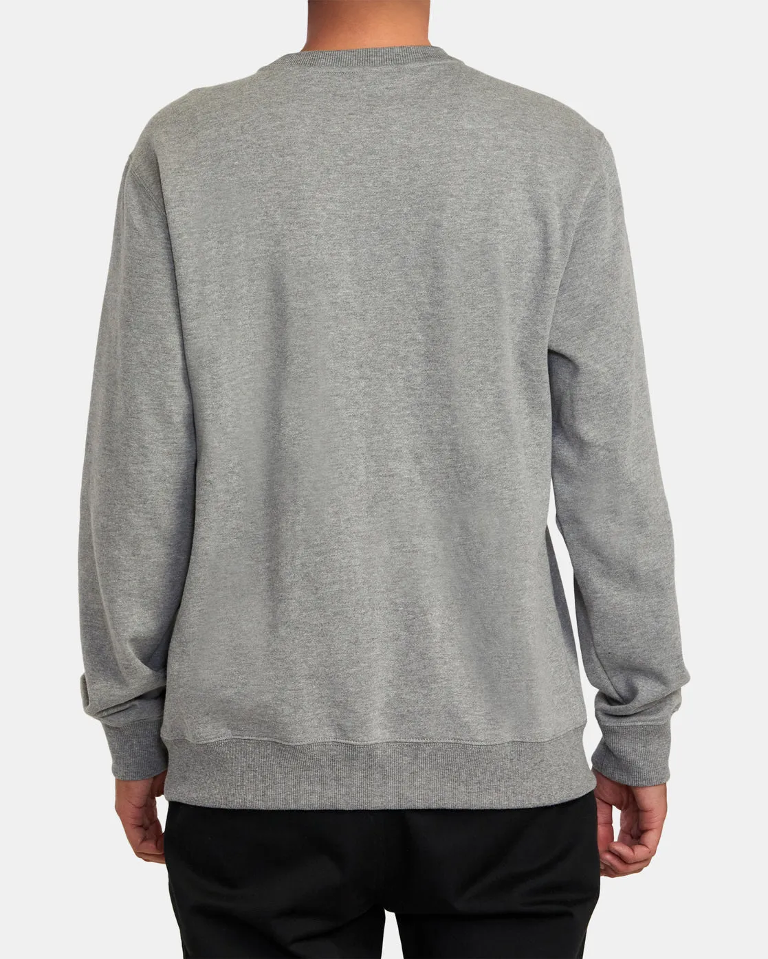 Big RVCA Crewneck Sweatshirt - Athletic Heather