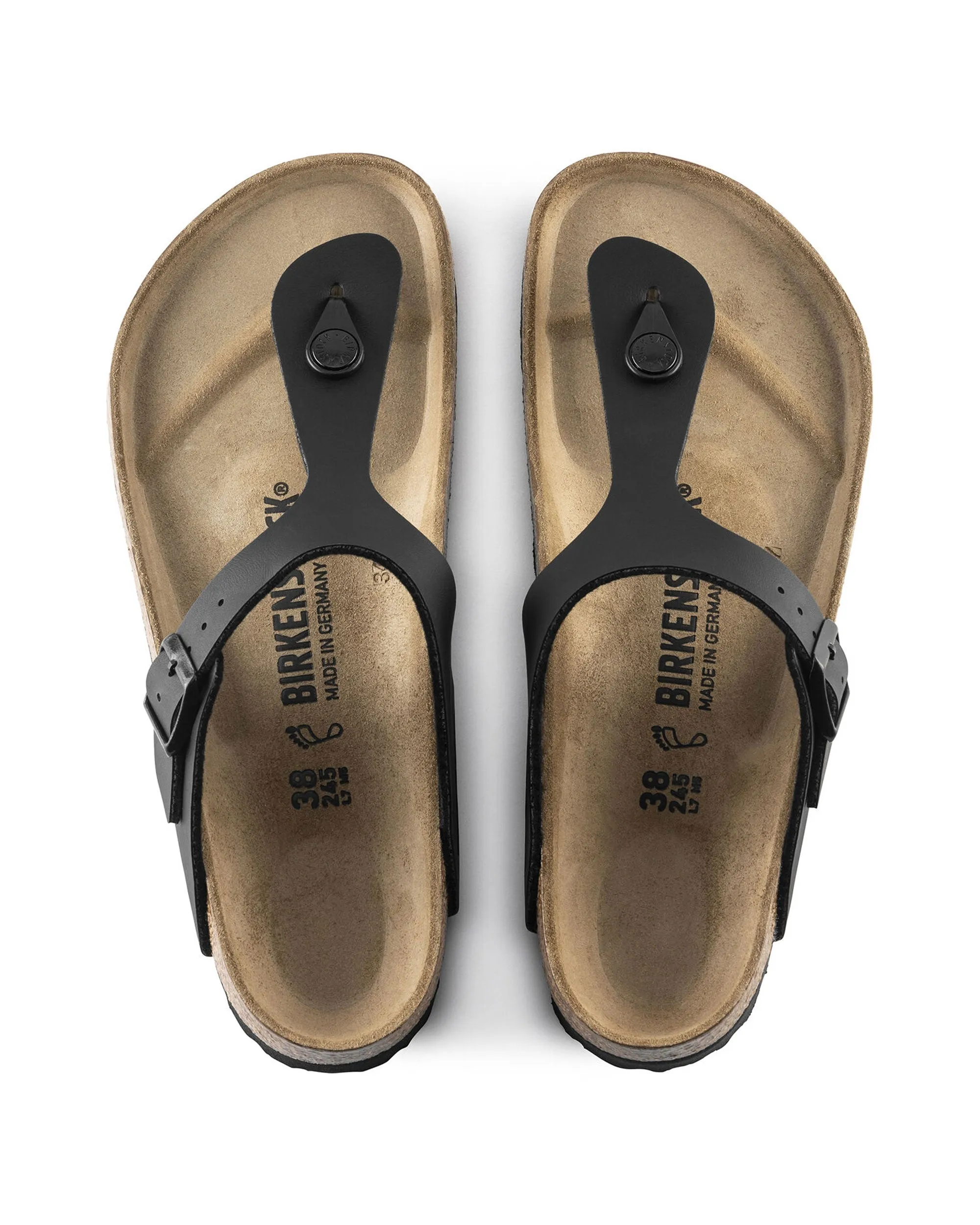 Birkenstock Gizeh Nero Calzata Normale