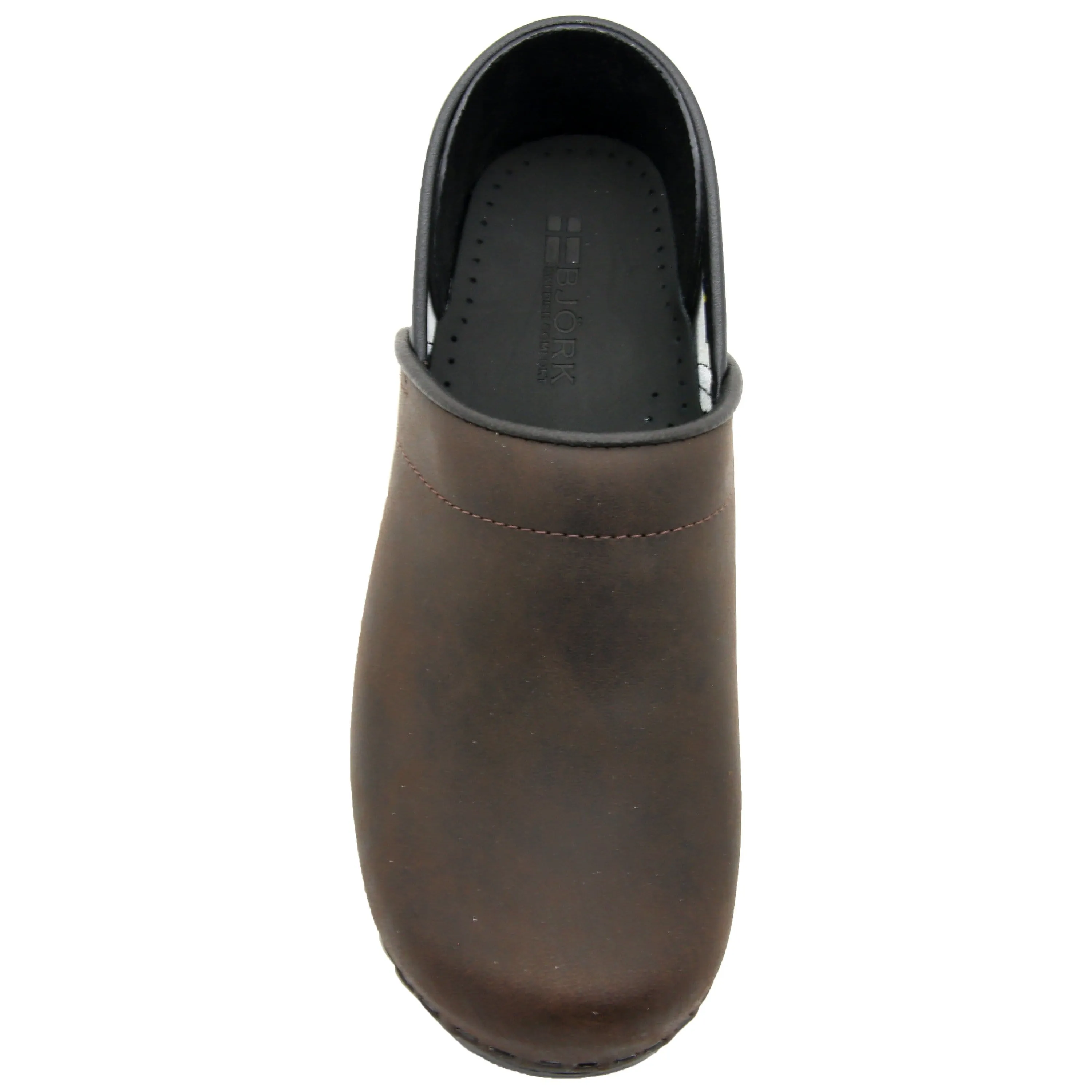 BJORK PRO LIAM Men's Oiled Leather Clogs