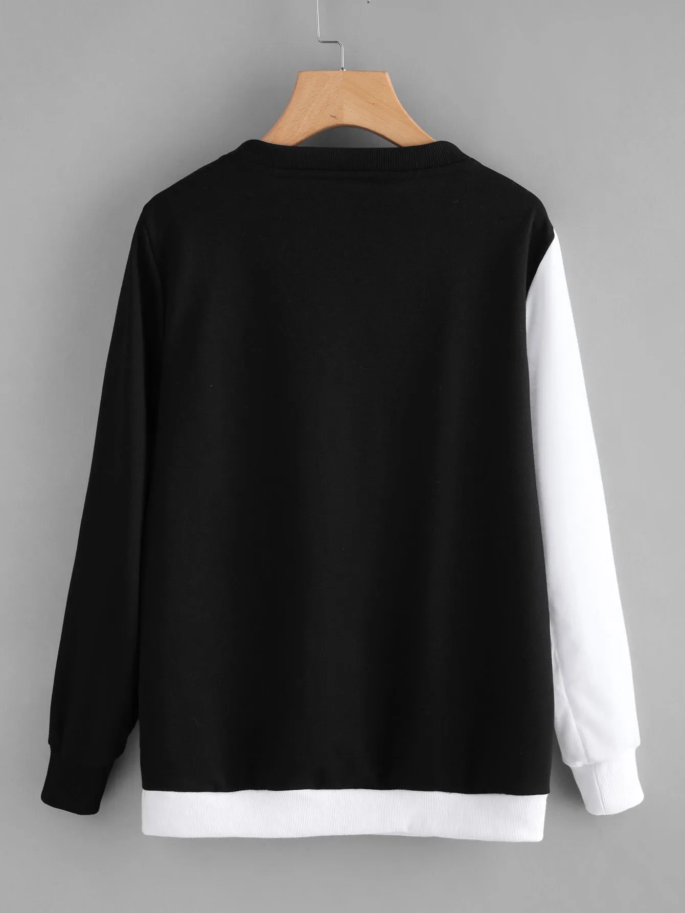 Black and White Yin Yang Sweater