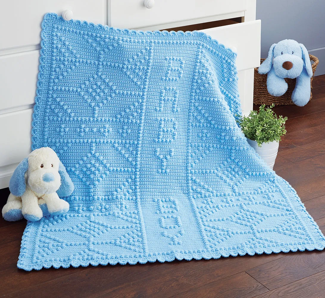 Blanket for Baby Boy or Girl Pattern