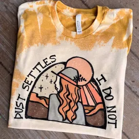 Bleached Mustard Dust Settles Tee