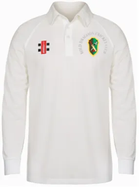 Bold Dragoon Gray Nicolls Matrix v2 L/S Shirt