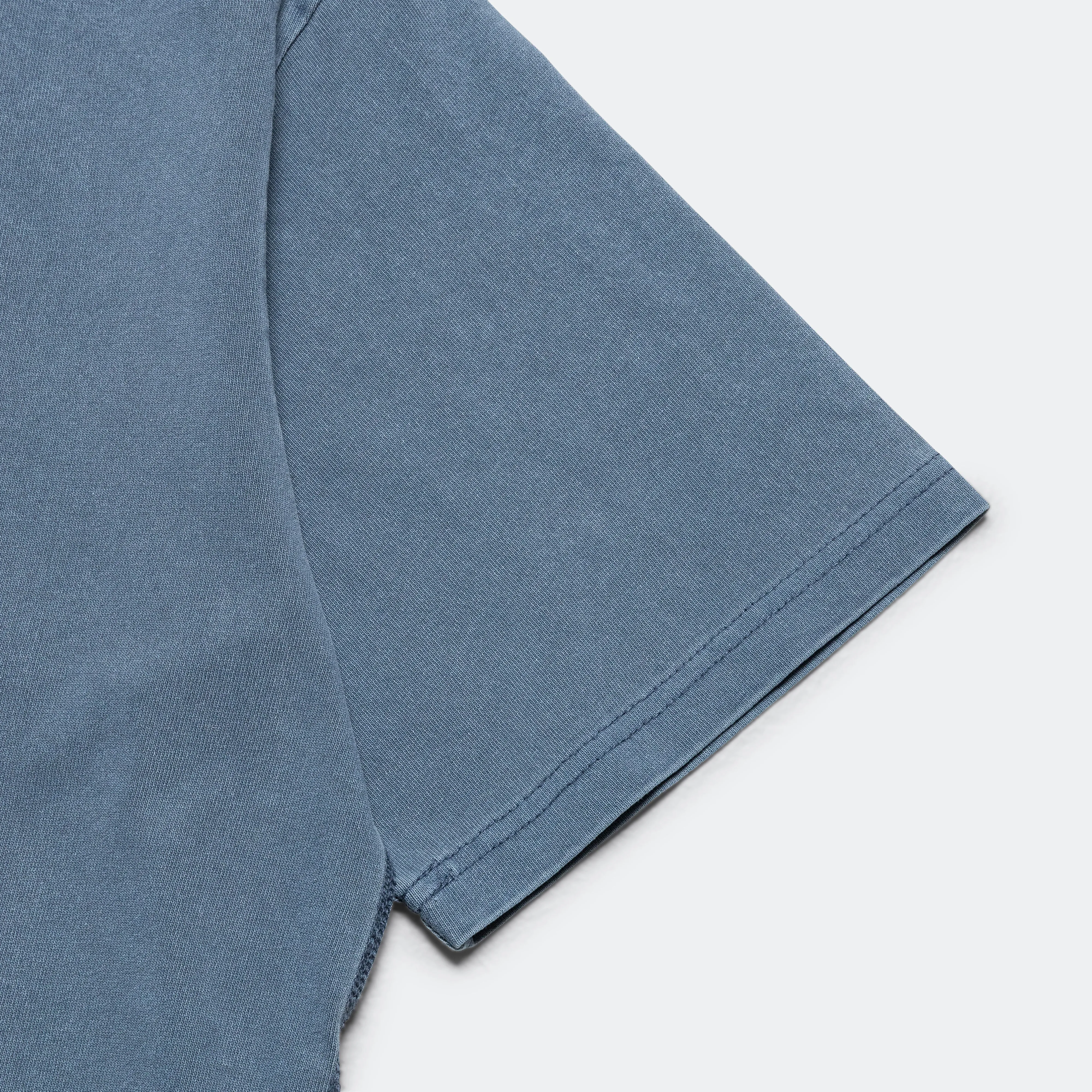 Boxy Tee - Steel Blue