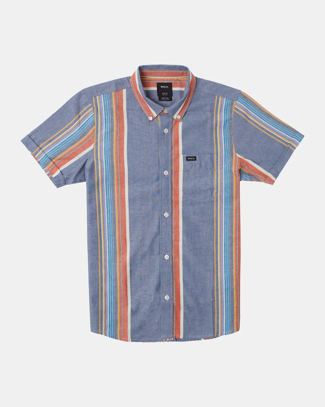 Boys Mayday Stripe Short Sleeve Shirt - Multi