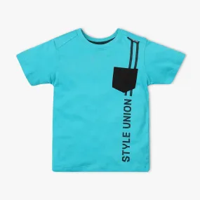 Boy's Regular Fit Printed T-Shirt