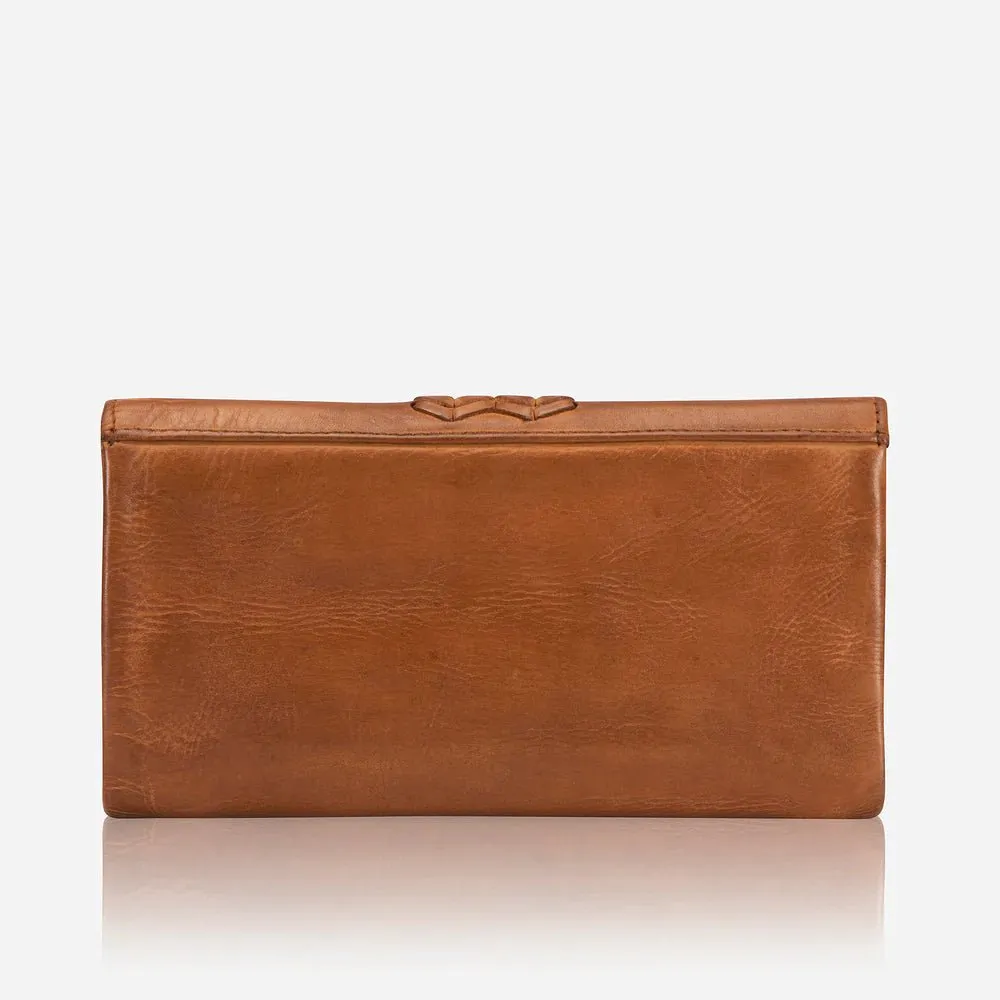 Brando Seymour Hepburn Purse With Flap | Tan