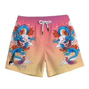 Breathing Fire Swim Trunks