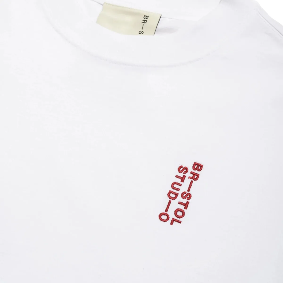 Bristol Studio Men Signature Team Tee White Red