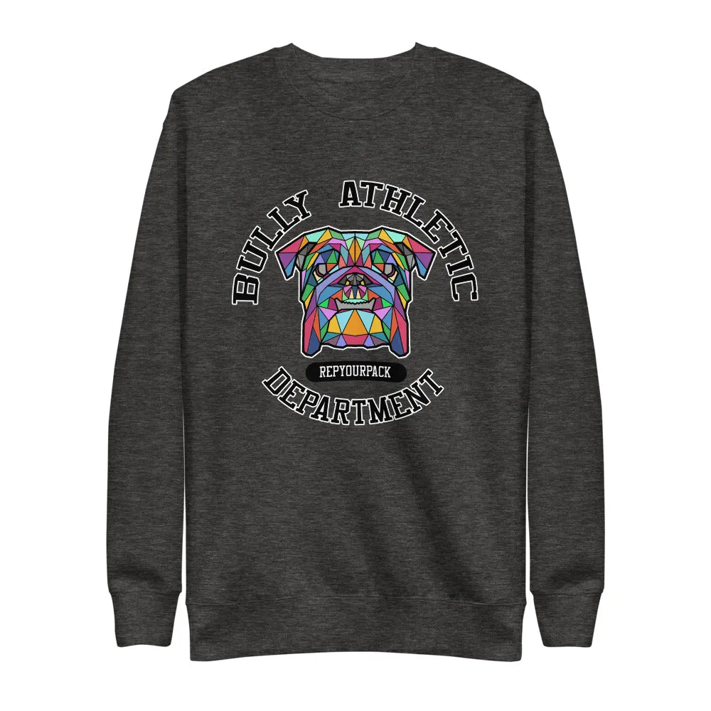 Bulldog Athletic Dept Polygon Colour Unisex Fleece Pullover