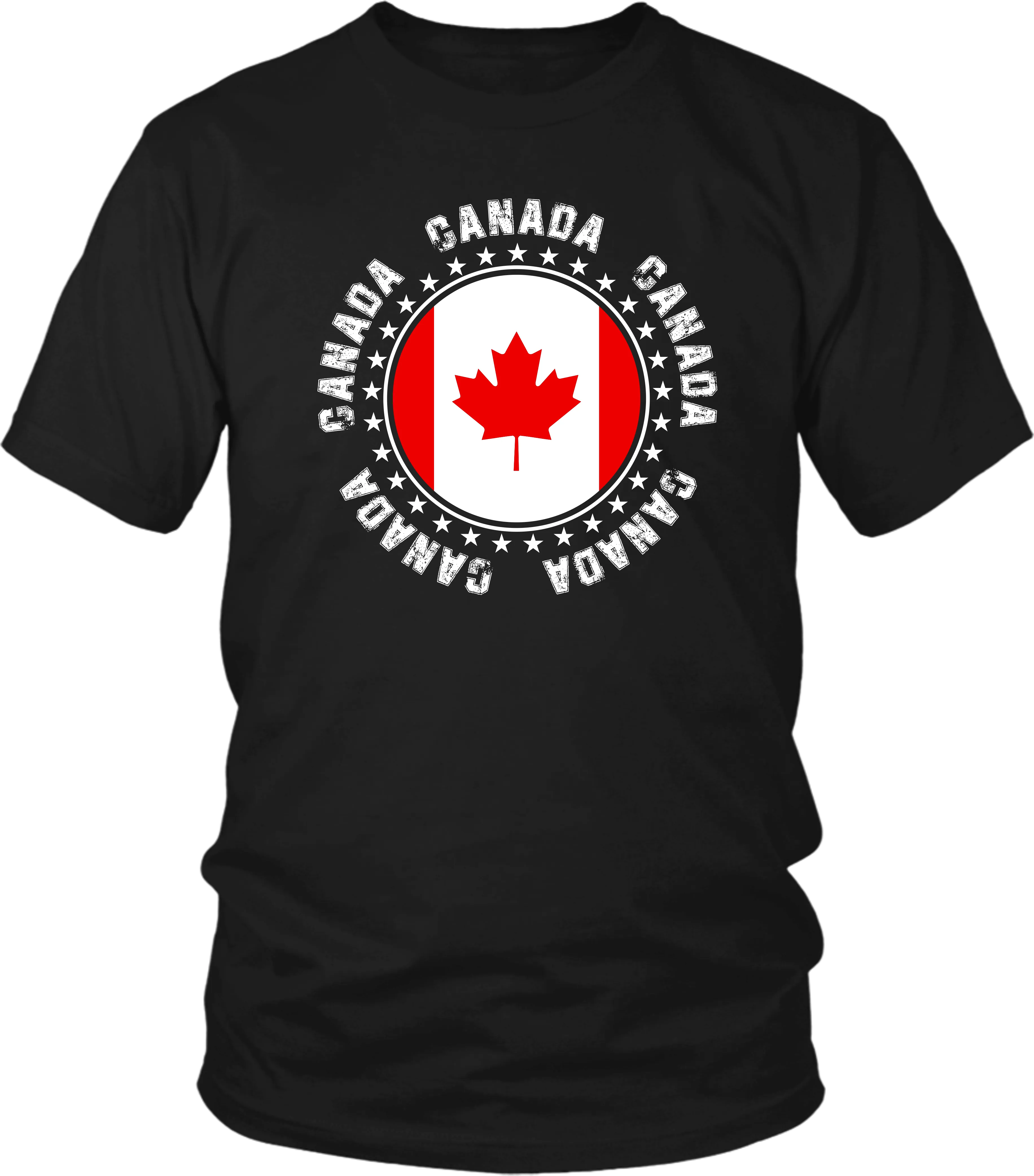 Canadian Spirit T-shirt - Canadian Flag Spirit Tee