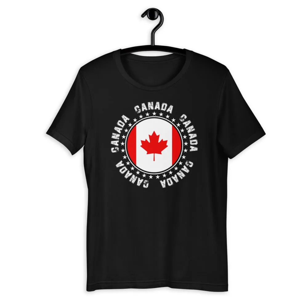 Canadian Spirit T-shirt - Canadian Flag Spirit Tee