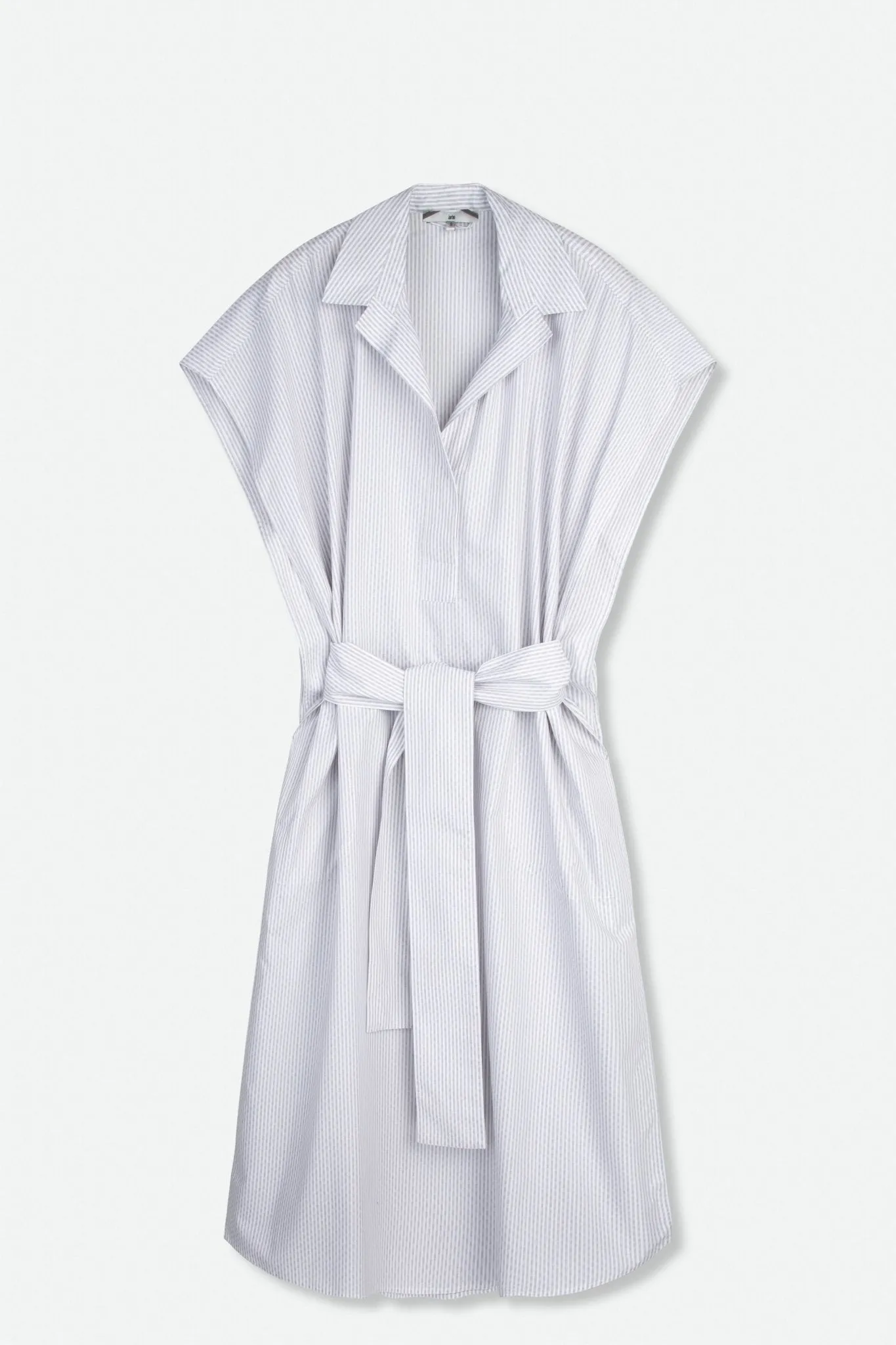 CAP SLEEVE JAMIE DRESS IN COTTON POPLIN