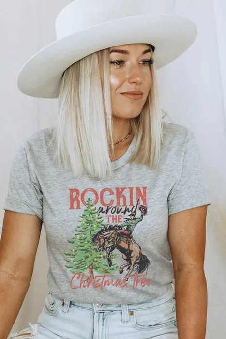 Christmas Cowboy Tee 4915