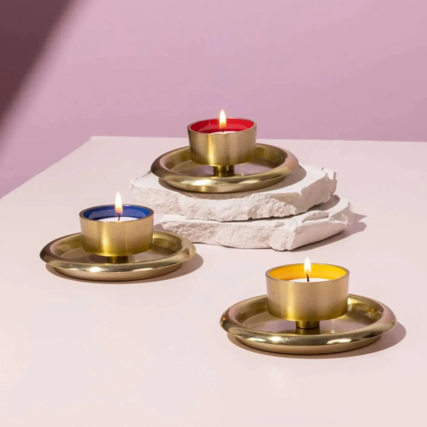 Cirque Tea Light Holders - Set of 3