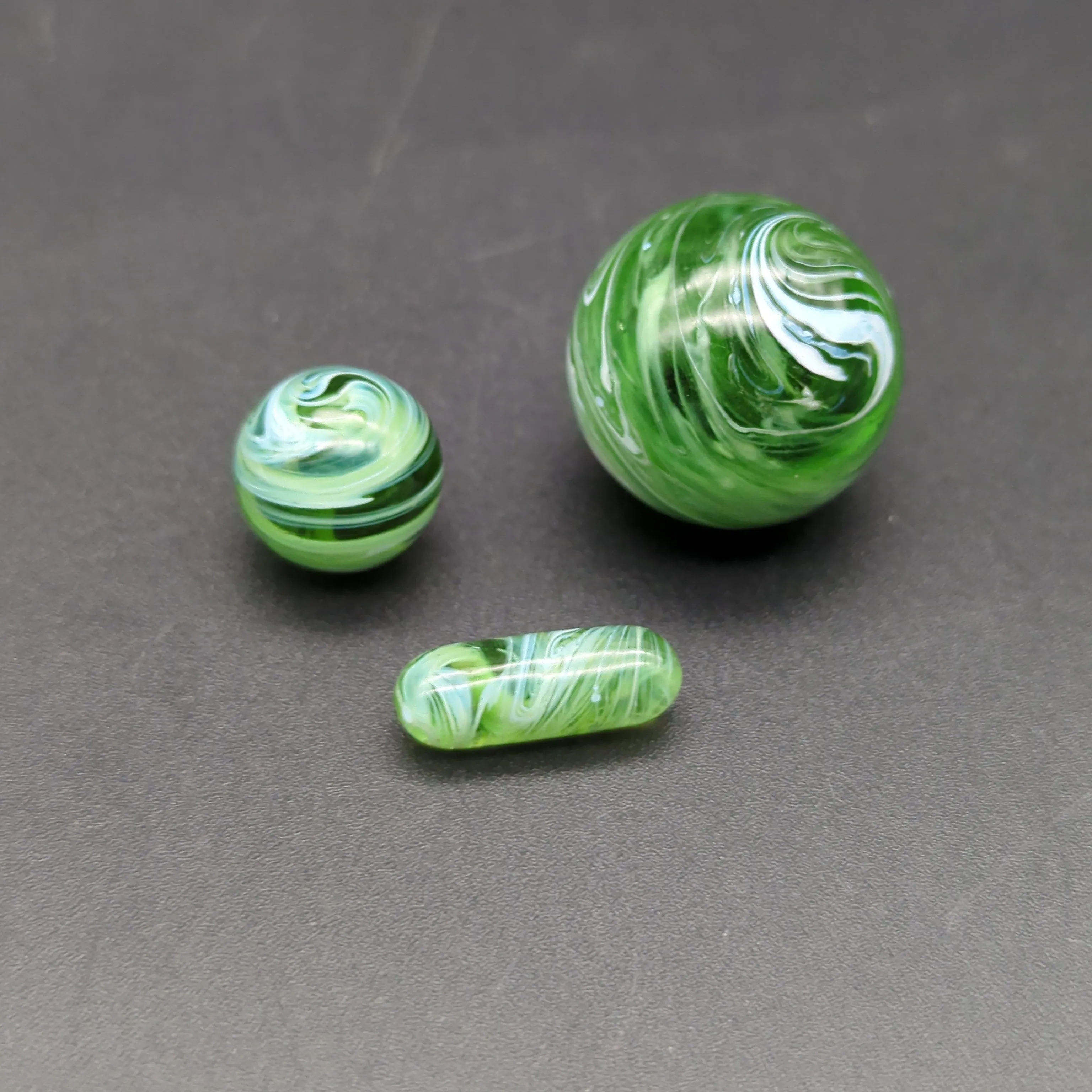 Color Swirl Marble   Pill Set for Terp Slurpers