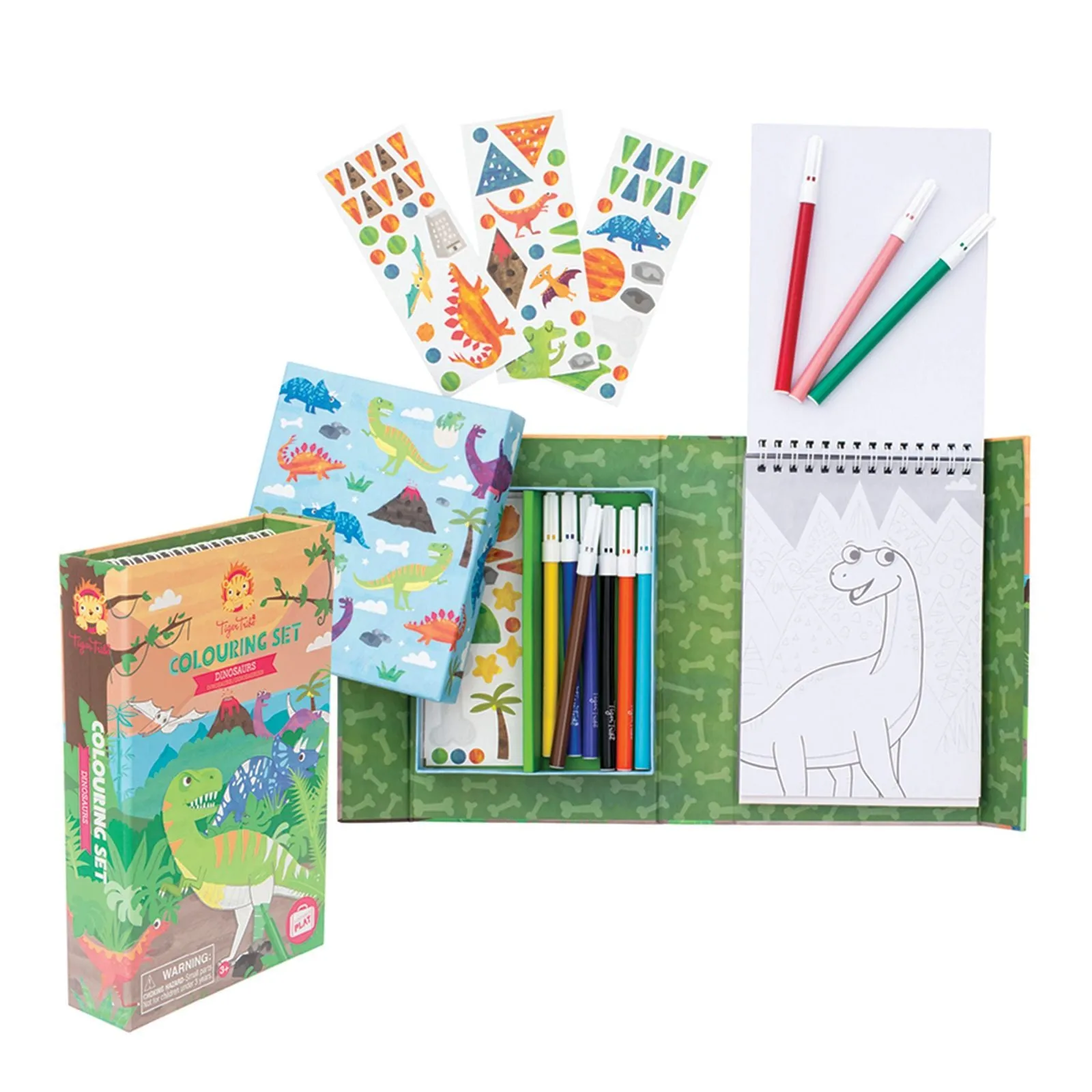 Colouring Set - Dinosaurs