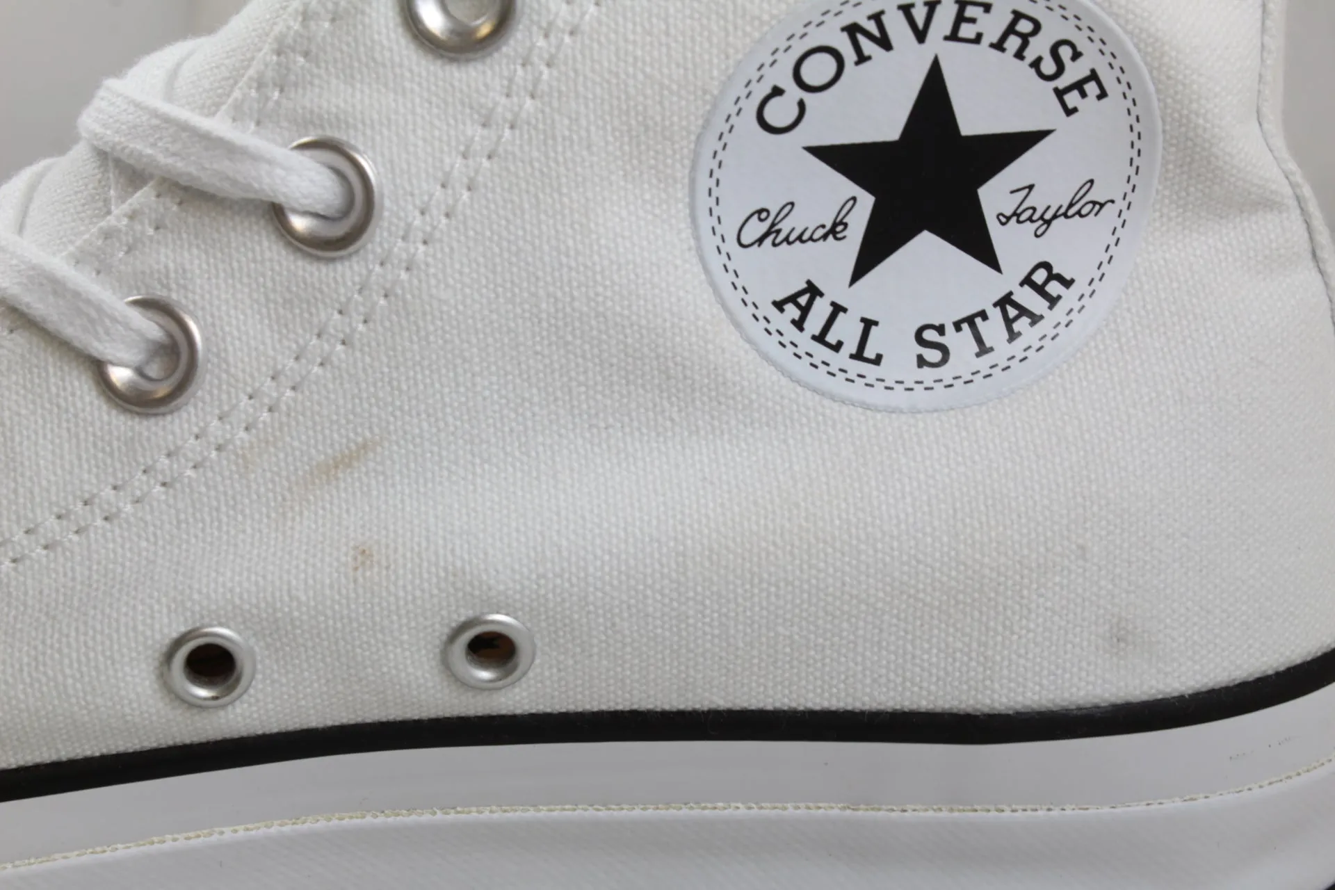 Converse All Star Lift Hi White Black White Trainers