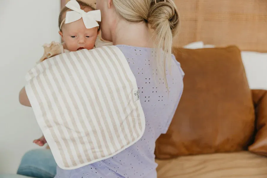 Copper Pearl Burp Cloth Set - Tide