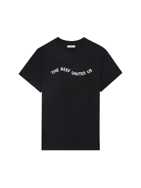 Coral Gardeners Midweight T-Shirt—black