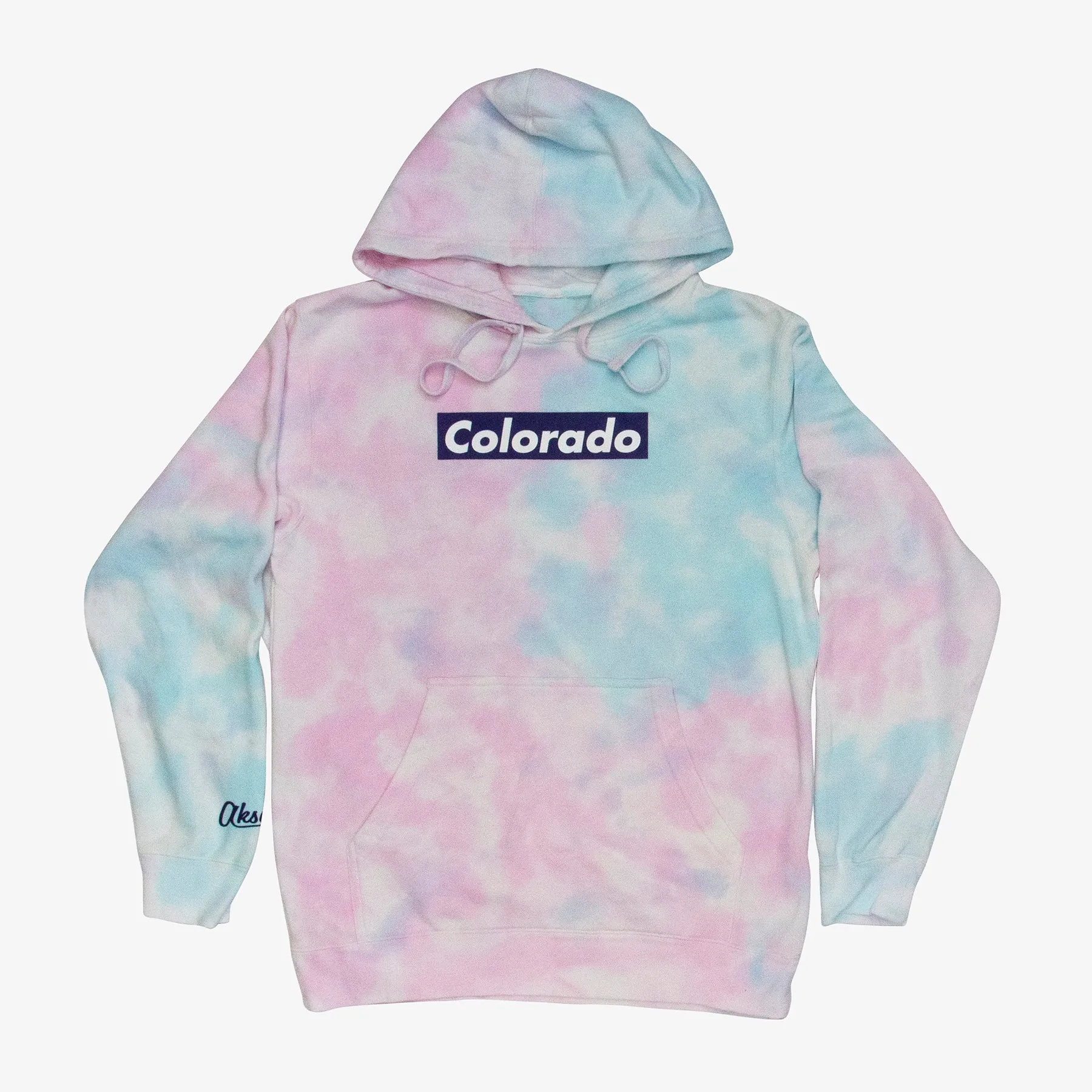 Cotton Candy Tie-Dye Colorado Skate Hoodie